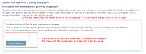 Admin: New Payment Gateway Integration 