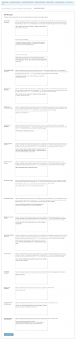 Admin: Global Settings - Response Messages