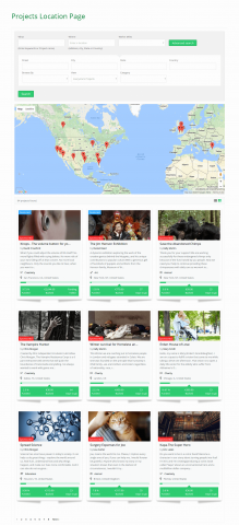 Projects Location Page