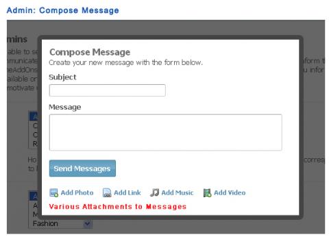 Admin: Compose Message